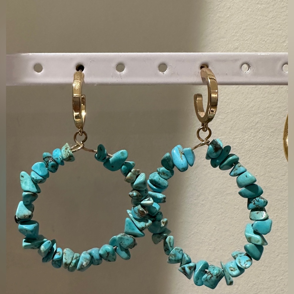 Blue earrings💙
